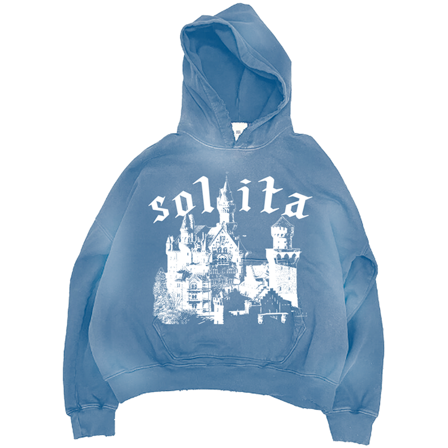 "azure" Castle Hoodie