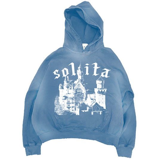 "azure" Castle Hoodie